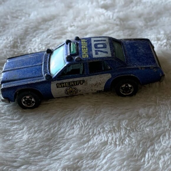 Vintage Hot Wheels 1977 Sheriff Patrol 701 Die Cast Metal Car Malaysia - Picture 1 of 7